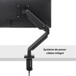 0043859727964-Fellowes Platinum series - Bras porte écran simple jusqu'à 30'' - fixation rapide sur bureau - facilement--2