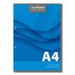 5411028070800-Aurora - Bloc de cours A4 - quadrille 5x5 mm + marge - 200 pages - perforation 2 trous - 60g--0
