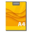5411028070817-Aurora - Bloc de cours A4 - quadrille 4x8 mm + marge - 200 pages - perforation 2 trous - 60g--0