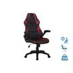 Fauteuil gamer RACER SPEED - accoudoirs rabattables - noir et rouge