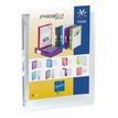 3135250956832-Viquel Propyglass - Classeur à anneaux personnalisable - Dos 25 mm - A4 - transparent--0