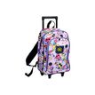 3281640452269-Smiley World Sac à dos à roulettes 41 cm violet 2 compartiments Alpa --0