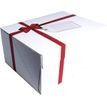Bankers Box Christmas - 20 Boîtes d'expédition motif nœuds rouges - 35 cm x 24 cm x 16 cm 