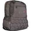 3661507421094-Dwn Twn Sac à dos Polygone noir ou gris 2 compartiments Kid'Abord --2