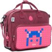 3606012735434-DDP EGGIS - Sac à personnaliser pour ordinateur  - gris ou rose - 31,5 x 26,5 x 10 cm--1