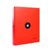 8423473596818-Antartik - Classeur à anneaux - Dos 40 mm - A4 - pour 225 feuilles - rouge--1