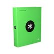 Antartik - Classeur à anneaux - Dos 40 mm - A4 - pour 225 feuilles - vert fluorescent