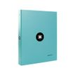 8423473793163-Antartik - Classeur à anneaux - Dos 40 mm - A4 - pour 225 feuilles - turquoise--1