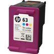 0889296267393-HP 63 - 3 couleurs - cartouche d'encre originale (F6U61AN)--2