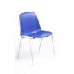 3701338800191-Chaise CHARLOTTE - pieds blancs sans accroche - bleu--0