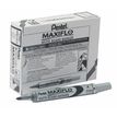 Pentel MAXIFLO - Pack de 12 marqueurs effaçables - pointe ogive - noir