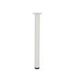 3483600309488-Pied tube - diamètre 60 mm - blanc - Gautier--0