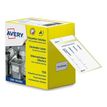 Avery - 150 Étiquettes solubles pré-imprimées - 70 x 40 mm - boîte distributrice