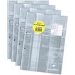 3329686458149-Clairefontaine - Blocs de cours 3+1 gratuit perforés 2 trous 200 pages A4 - ligné avec marge--0