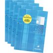 3329686458156-Clairefontaine - 4 Blocs de cours A4 + - 160 pages - petits carreaux (5x5 mm)--0
