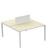 Écran de séparation en polystyrène - H33 x L80 cm - hêtre