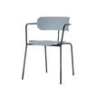 3660141232899-Chaise BISTRO - avec accoudoirs - bleu--1