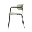 3660141232905-Chaise BISTRO - avec accoudoirs - vert--2