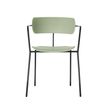 3660141232905-Chaise BISTRO - avec accoudoirs - vert--0