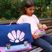 3135259792295-Trousse plate Mermaid avec paillettes et liquide - 1 compartiment - Viquel--1