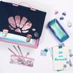 3135259792295-Trousse plate Mermaid avec paillettes et liquide - 1 compartiment - Viquel--3