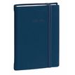 3371010439591-Agenda à élastique Silk - 1 jour par page - 12 x 17 cm - bleu marine - Quo Vadis--0