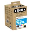 Cartouche compatible Epson 202XL Kiwi - pack de 5 - noir, noir photo, cyan, magenta, jaune - ink