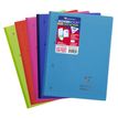 Clairefontaine Koverbook - Bloc de cours agrafé A4+ - 160 pages détachables perforées - grands carreaux (Seyes) - disponible dans différentes couleurs