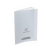 Conquérant Classique - Cahier de poésie et chant A4 (21x29,7cm) - 96 pages - pages blanches et grands carreaux (Seyes) - transparent