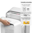 0043859751525-Fellowes Powershred LX201 - destructeur de documents coupe croisée microparticules - 12 feuilles - Corbeille --2
