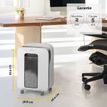 0043859751525-Fellowes Powershred LX201 - destructeur de documents coupe croisée microparticules - 12 feuilles - Corbeille --4