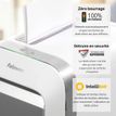0043859751563-Fellowes Powershred LX221 - destructeur de documents coupe croisée microparticules - 20 feuilles - Corbeille --5