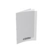 3020120022963-Conquérant Classique - Cahier polypro A4 (21x29,7cm) - 96 pages - petits carreaux (5x5mm) -Angle gauche-0