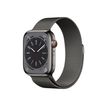 Apple Watch Series 8 (GPS + Cellular) - montre connectée - 45mm - 32 Go - graphite