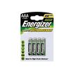 7638900268324-ENERGIZER Power Plus  - 4 piles alcalines rechargeables - AAA LR03-Avant-0
