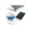 3760110683636-WATT & CO WATTBALL - Multiprise 3 prises - 2 prises 16A + 1 prise 6A + 2 USB - blanc/bleu-Angle gauche-6