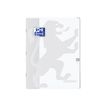 3020120120317-Oxford EasyBook - Cahier polypro 24 x 32 cm - 96 pages - grands carreaux (seyès) - transparent-Avant-0