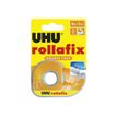 4026700369755-UHU rollafix - Distributeur avec ruban adhésif double face 12 mm x 6 m-Avant-0