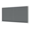 Nobo - Vitrine intérieure 27 A4 (2000 x 970 mm) - cadre gris