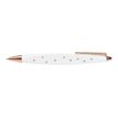 4014421383242-ONLINE Crystal Style - Stylo à bille - encre noire - corps blanc-Angle gauche-0