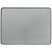 0034138155561-Nobo - Tableau blanc Slimline en acier laqué - 58 x 43 cm - magnétique - cadre gris--0