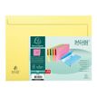 3130632479794-Exacompta Super 210 - 18 Paquets de 10 Chemises poche - jaune canari-Avant-1