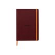 RHODIA Rhodiarama - Carnet souple A5 - 160 pages - pointillés - lie de vin