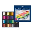 Faber-Castell - Boîte de 48 demi pastels tendres - couleurs assorties