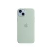 0194253416388-Apple - coque de protection avec MagSafe pour iPhone 14 plus - bleu cactus-Avant-0