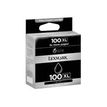 734646967112-Lexmark 100XL - noir - cartouche originale-Angle gauche-1