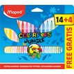 Maped Color'Peps Jungle - 18 Feutres dont 4 offerts - pochette carton