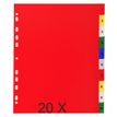 3130632000844-Exacompta - Pack de 20 intercalaires 10 positions numériques - A4 Maxi - couleurs assorties--0