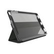 0840056119789-Gear4 Brompton - porte folio pour Galaxy Tab A (2019) - fumé-Angle gauche-0
