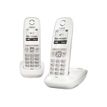 4250366852904-Gigaset AS470 Duo - téléphone sans fil + combiné supplémentaire - blanc-Angle droit-0